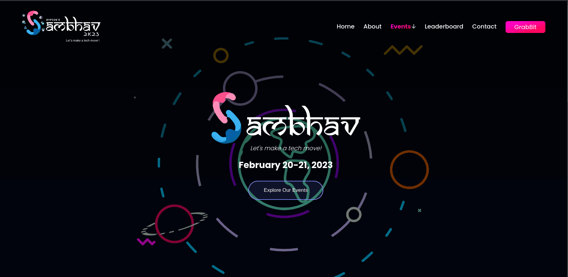 Sambhav 2023 DY Patil COE project image